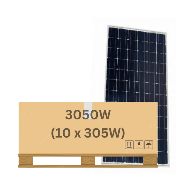 3kW Victron Solar Panel Kit - 10 Victron Mono 20V Mono Series 4b - SPM043052002