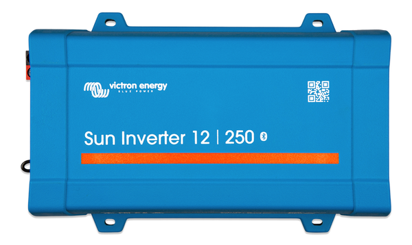 Victron Energy Sun Inverter 12V 250VA - Inverter & PWM Charge Controller All In One.
