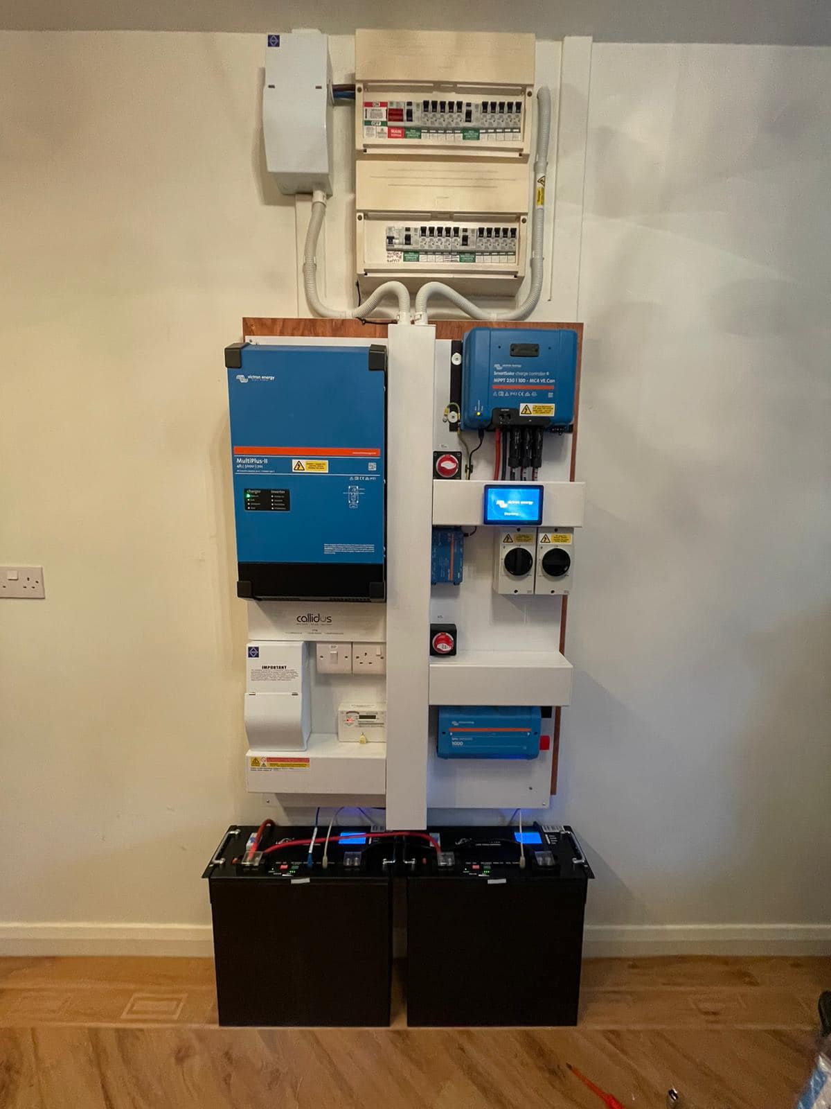 Callidus Installation DIY Prebuilt Off-Grid Kit With Choice of Inverter, Solar and Battery ...