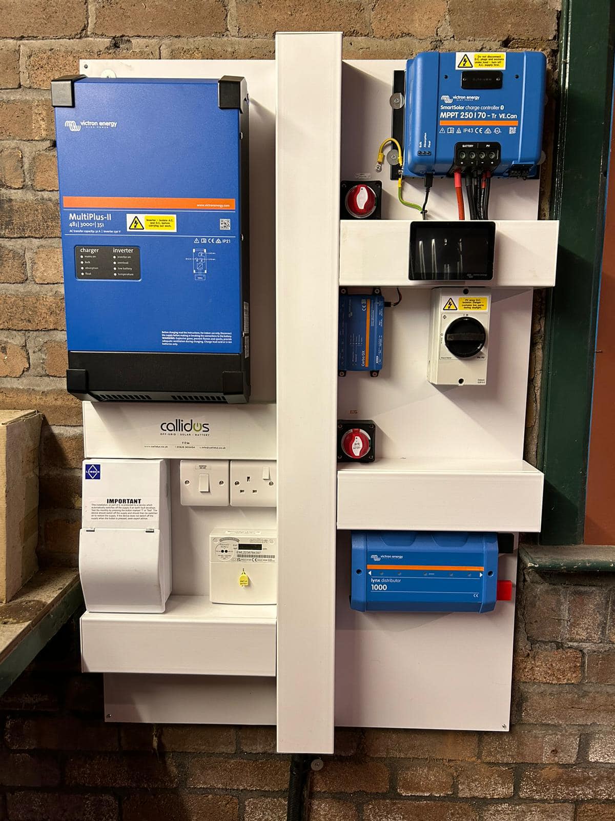 Callidus Installation DIY Prebuilt Off-Grid Kit With Choice of Inverter, Solar and Battery ...
