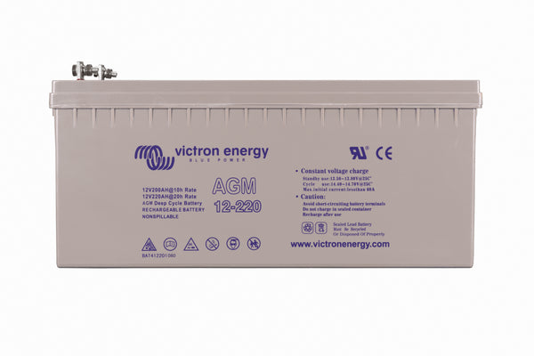 Victron Energy Gel Deep Cycle Battery 12V 220Ah – BAT412201104