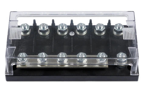 Victron Energy 6-Way Fuse Holder With Busbar for MEGA fuse