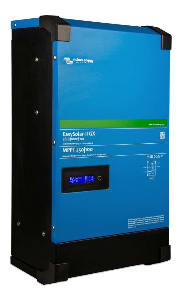 EasySolar-II 48/5000 – 3-In-1 Charge Controller, Inverter/Charger, GX Device