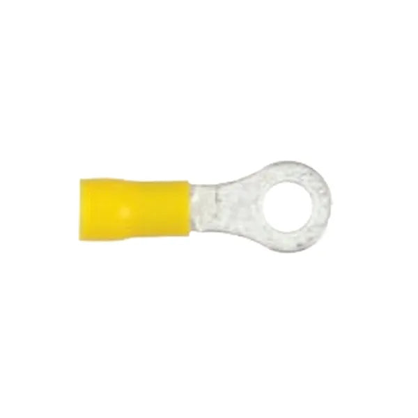 2 x Y6 Yellow Pre-Insulated Terminals - 6.5mm Hole