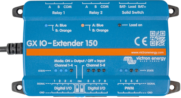 Victron GX I/O Extender 150 (Add more inputs, outputs and relays to GX Devices)