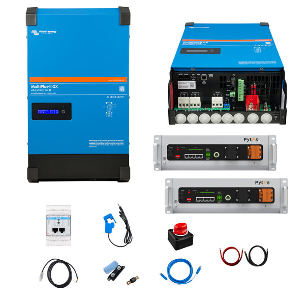 Victron Home Battery Storage - 5KVA Inverter/Charger, 10.24kWh Lithium Batteries. (Add to existing solar set-up)