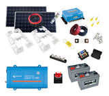 Victron 380W High-Capacity Motorhome Solar Power Kit with Bluetooth and 210Ah Storage (KIT17)