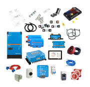 Complete 12v 5kVa Motorhome Solar Power & Electrics System with monitoring (KIT38)