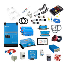 Complete 24v 3kVa Motorhome Solar Power & Electrics System with monitoring (KIT39)