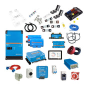 Complete 24v 5kVa Motorhome Solar Power & Electrics System with monitoring (KIT40)
