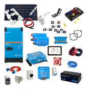 Victron 12V 4kW Off-Grid Solar Kit with 460Ah Lithium - KIT43