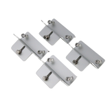 4 Aluminium Alloy Solar Panel Brackets For Roof or Surface Mounting