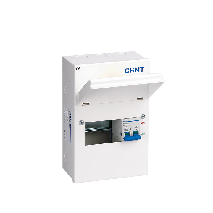 4 Available Ways with 100A Main Switch Metal Consumer Unit (NX3-6MS)