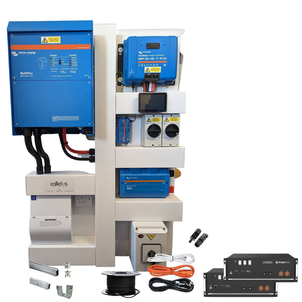 Off-Grid Energy Storage Pre-Built Kit Builder (Add to your solar array) - Choose Inverter Size, MPPT and Battery Options - DIY, Plug and Play**
