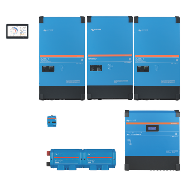 30 kVA Victron Three Phase Commercial Energy Storage System (Connect To Your Existing Solar Array)