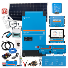 Complete 24v 3kVa Motorhome Solar Power & Electrics System with monitoring (KIT39)