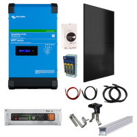 One Bedroom House Off Grid Kit Victron 3000 Easysolar 2 GX with Pytes Lithium Batteries & Solar Panels