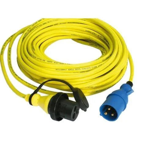 Victron shore power cord, durable and weather-resistant for marine and off-grid use.