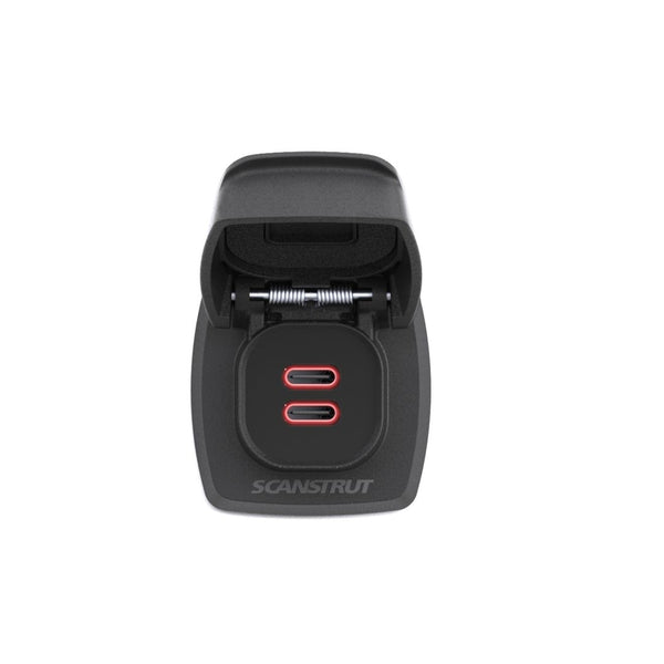 Scanstrut Flip Pro Max 12V/24V Indoor/Outdoor Ultra Fast Dual USB-C Charger
