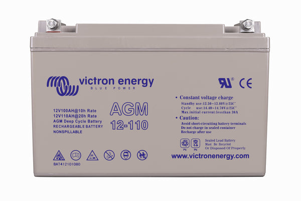 Victron 110Ah AGM Dual Purpose 12V - Deep Cycle Battery