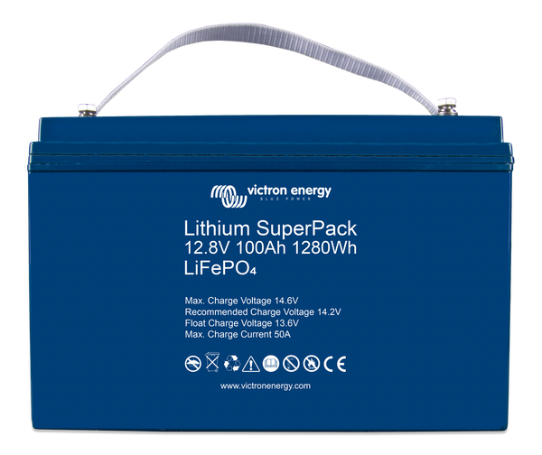 Victron Lithium SuperPack 12,8V/100Ah (M8) High Current battery