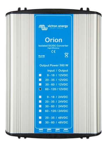 Orion 110/12-30A (360W) Isolated DC-DC converter
