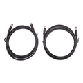 M8 circular connector Male/Female 3 pole cable 1m (bag of 2)