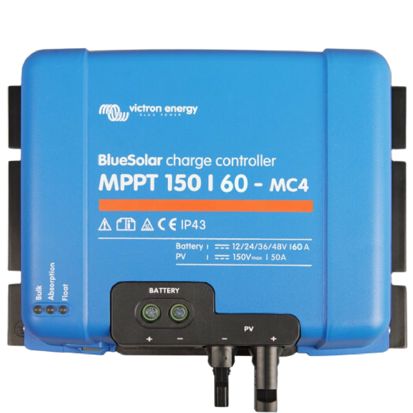 Victron MPPT 150/60 – BlueSolar Charge Controller – MC4