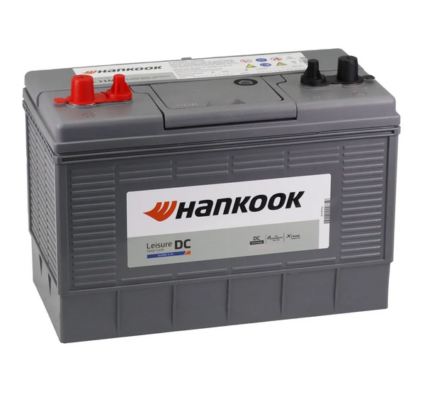 Hankook 100Ah (C20) Flooded Sealed Dual Leisure Battery